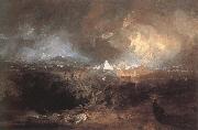 Joseph Mallord William Turner Fifth tragedy of Egypt oil painting on canvas